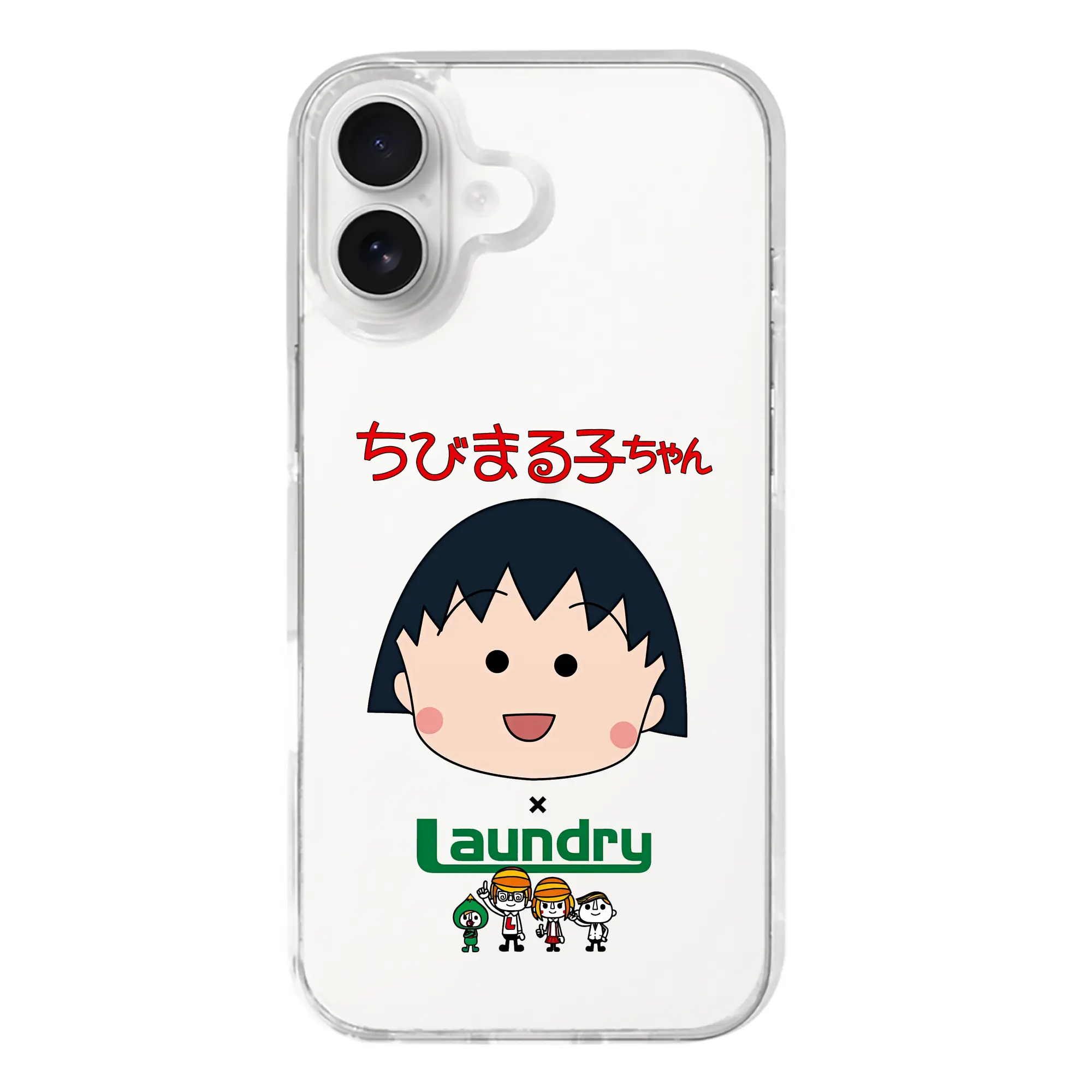 ちびまる子ちゃん グッズ さくら ももこ - iPhone 17シリーズ 透明スマホケース – 薄型・耐衝撃・精密フィット保護カバー